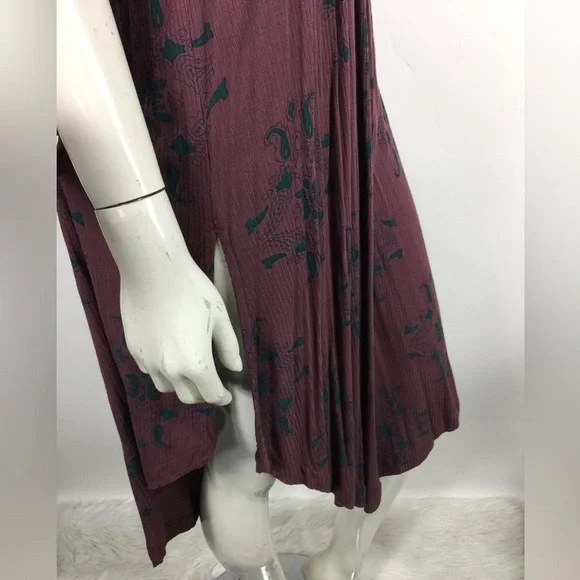 Free People drifter Burgundy Sleeveless Tunic - Picture 3 of 7